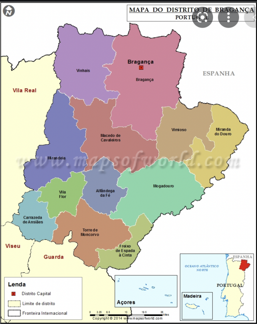 Distritos, Concelhos e Freguesias?