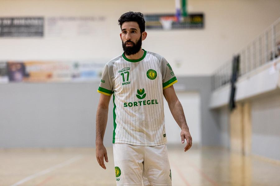 Patrick Simão marcou dois golos frente ao Bairros