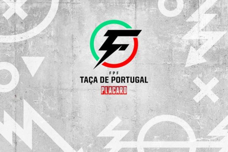 SORTEIO - 3ª ELIMINATÓRIA TAÇA PORTUGAL PLACARD 