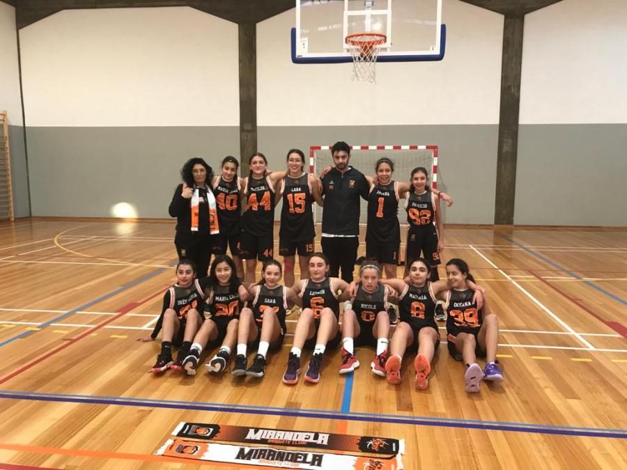 EQUIPA FEMININA DO MIRANDELA BASQUETE CLUBE APURADA PARA O NACIONAL